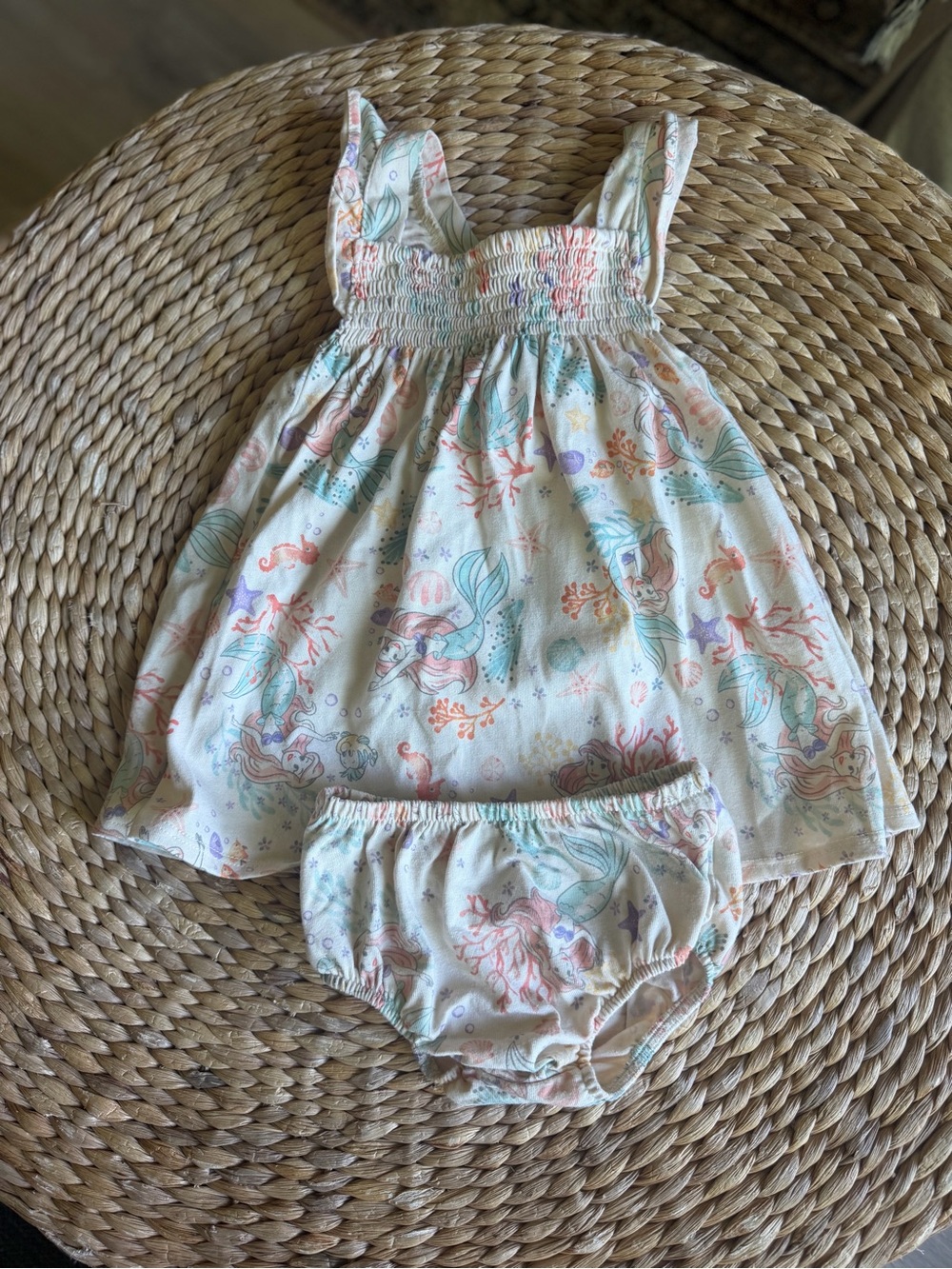 Baby Girl Mermaid Sundress Set